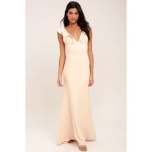 Pale Blush Maxi Dress